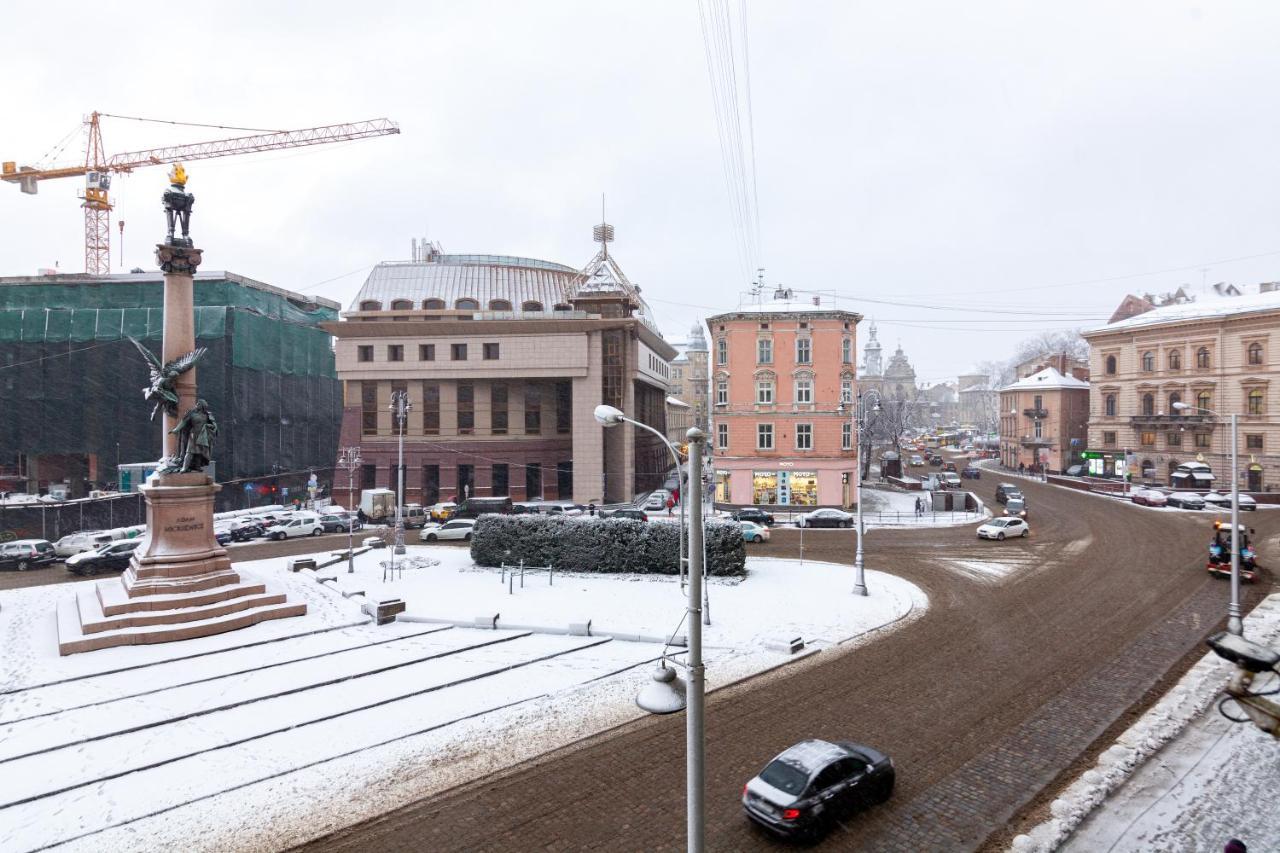 Romari Площа Міцкевича Lviv Eksteriør bilde