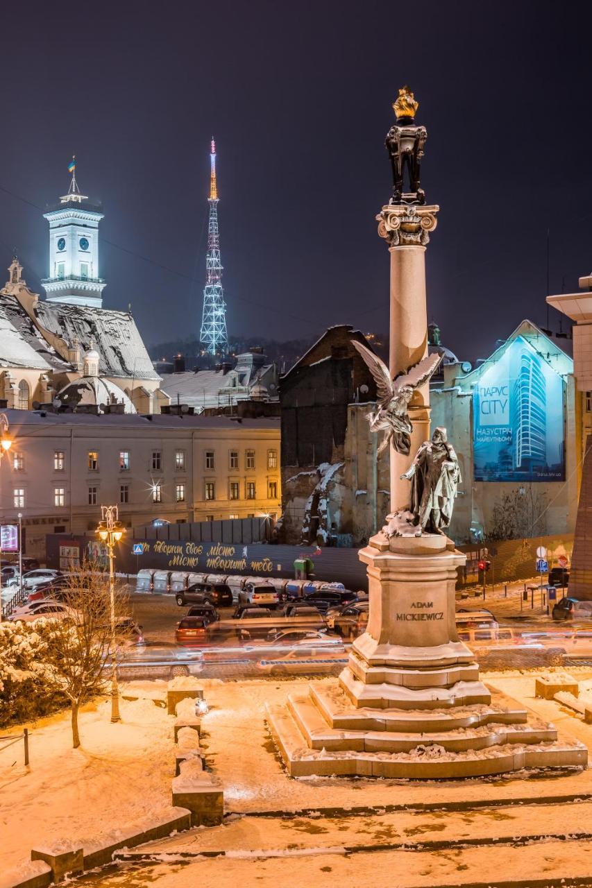 Romari Площа Міцкевича Lviv Eksteriør bilde